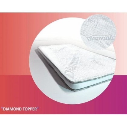 Ανώστρωμα Ημίδιπλο με AirFoam Achaia Strom "Diamond" 110x190