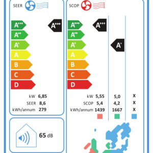 Carrier Cool Easy 42QHE24D8SH / 38QHE24D8SH Κλιματιστικό Inverter 24000 BTU A+++/A+ με WiFi - Image 3