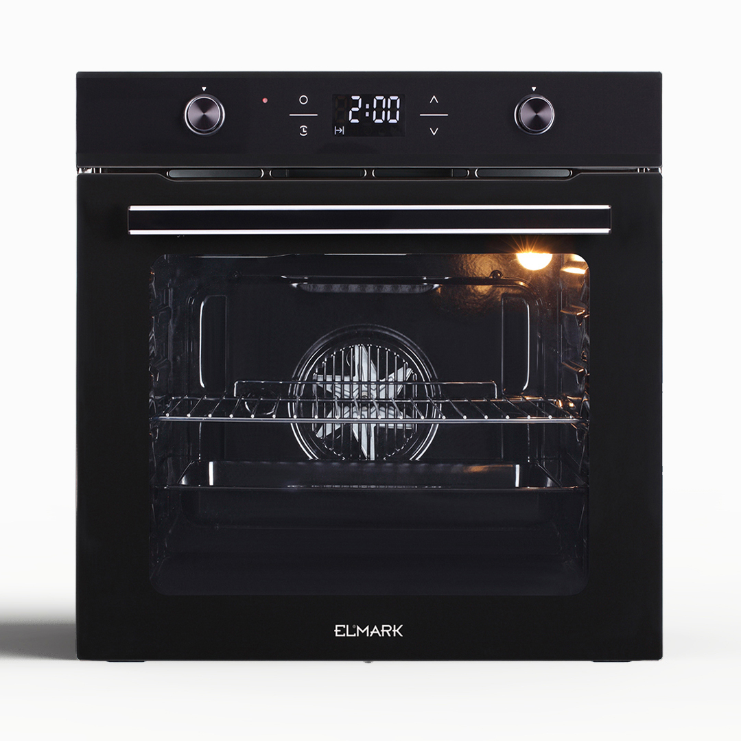 ELMARK Εντοιχιζόμενος Φούρνος EL-E750309 BUILT-IN OVEN 75L, 9 Λειτουργιών