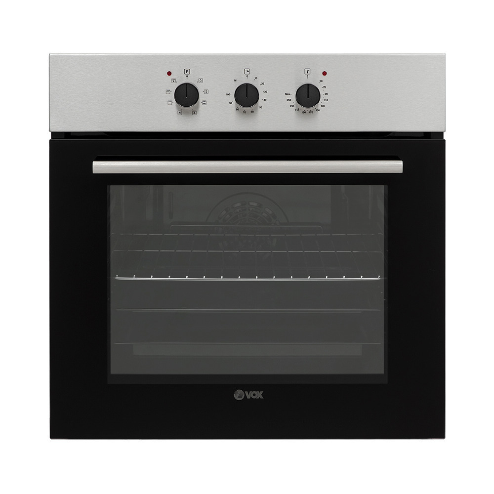 VOX EBM2110B Εντοιχιζόμενος φούρνος άνω Πάγκου 65lt χωρίς Εστίες Π59.5εκ. Inox