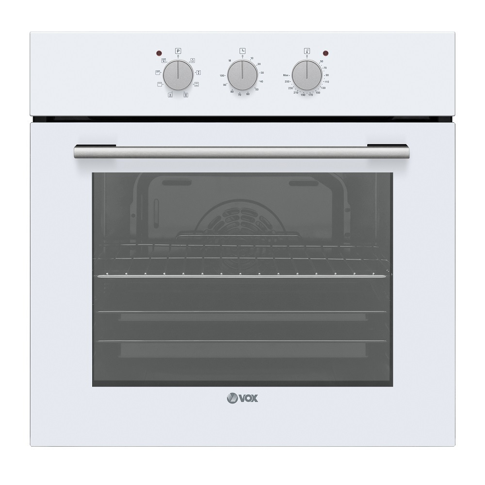 VOX EBM2110W Εντοιχιζόμενος Φούρνος άνω Πάγκου 65lt χωρίς Εστίες Π59.5εκ. Λευκός