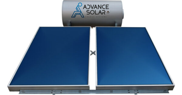 Advance Solar Evo Ηλιακός Θερμοσίφωνας 160lt 3m² Glass Διπλής Ενέργειας