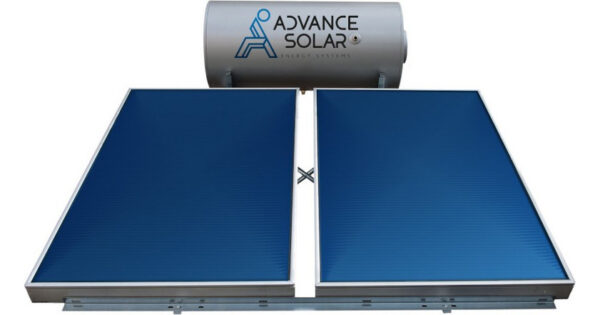 Advance Solar Evo Ηλιακός Θερμοσίφωνας 300lt 4m² Glass Τριπλής Ενέργειας