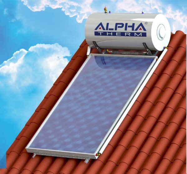 Alpha Therm Ηλιακός Saec Ηλιακός Θερμοσίφωνας 160lt 2.3m² Glass Διπλής Ενεργείας - Image 2