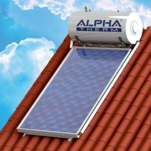 Alpha Therm Saec Ηλιακός Θερμοσίφωνας 160lt 2m² Glass Τριπλής Ενεργείας - Image 2