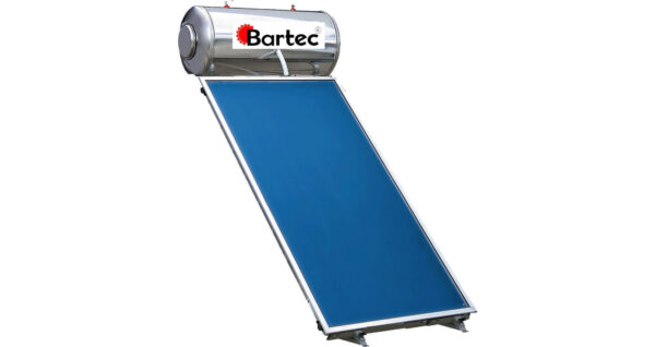 Bartec Glass 2m² Ηλιακός Θερμοσίφωνας 130lt Τριπλής Ενέργειας