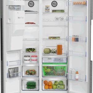 Beko GN162341XBN Ψυγείο Ντουλάπα 571lt No Frost Υ179xΠ91xΒ70cm Inox - Image 4