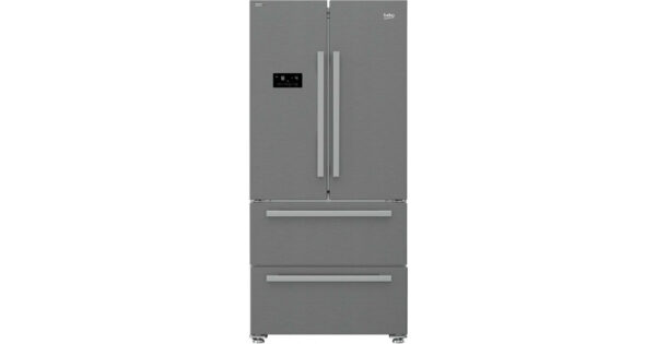 Beko GNE60531XN Ψυγείο Ντουλάπα 539lt No Frost Υ182xΠ84xΒ77cm Inox