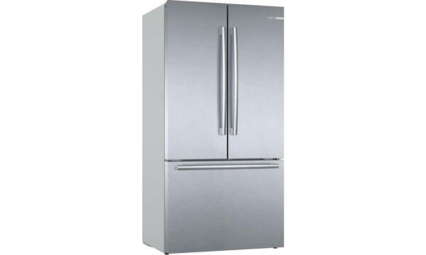 Bosch KFF96PIEP Ψυγείο Ντουλάπα 573lt Full No Frost Υ183xΠ90.5xΒ70.6cm Inox