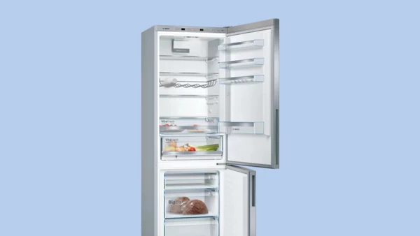 Bosch KGE39AICA Ψυγειοκαταψύκτης 343lt Υ201xΠ60xΒ65cm Inox: Χώρος συντήρησης & κατάψυξης