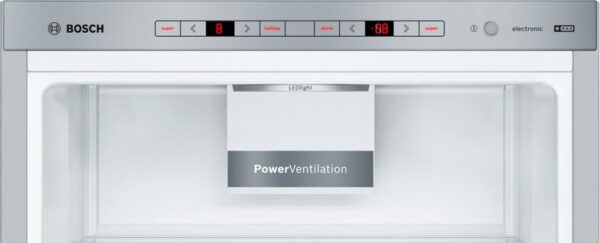 Bosch KGE49AICA Ψυγειοκαταψύκτης 419lt Υ201xΠ70xΒ65cm Inox - Image 4