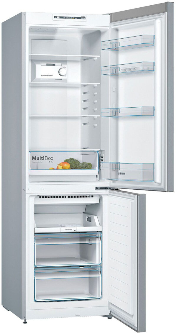 Bosch KGN36NLEA Ψυγειοκαταψύκτης 305lt Full No Frost Υ186xΠ60xΒ66cm Inox - Image 3