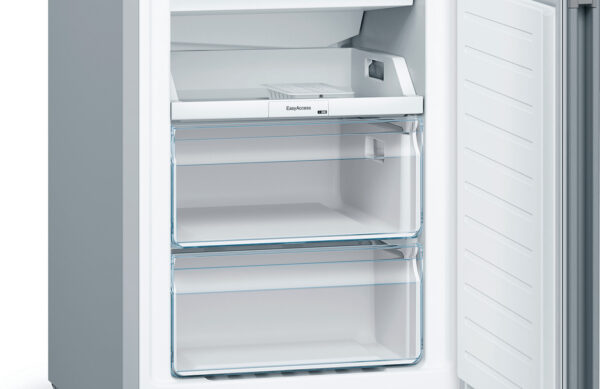 Bosch KGN392LEB Ψυγειοκαταψύκτης 368lt Full No Frost Υ203xΠ60xΒ66cm Inox - Image 3