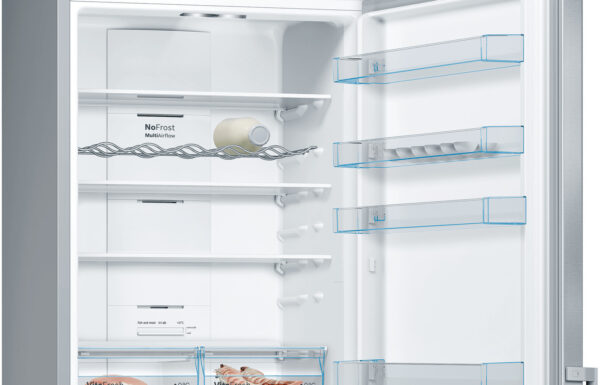 Bosch KGN49XIDP Ψυγειοκαταψύκτης 438lt Full No Frost Υ203xΠ70xΒ67cm Inox - Image 3