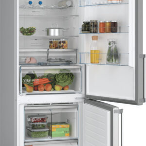 Bosch KGN56XIDR Ψυγειοκαταψύκτης 508lt No Frost Υ193xΠ70xΒ80cm Inox - Image 4