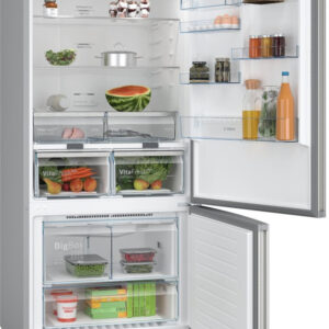 Bosch KGN86VIEA Ψυγειοκαταψύκτης 631lt Full No Frost Υ186xΠ86xΒ81cm Inox - Image 8