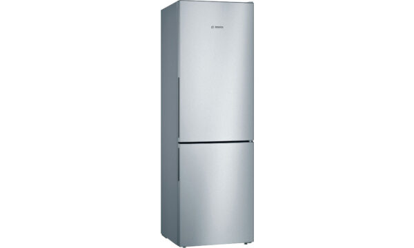 Bosch KGV36VLEAS Ψυγειοκαταψύκτης 308lt Υ186xΠ60xΒ65cm Inox