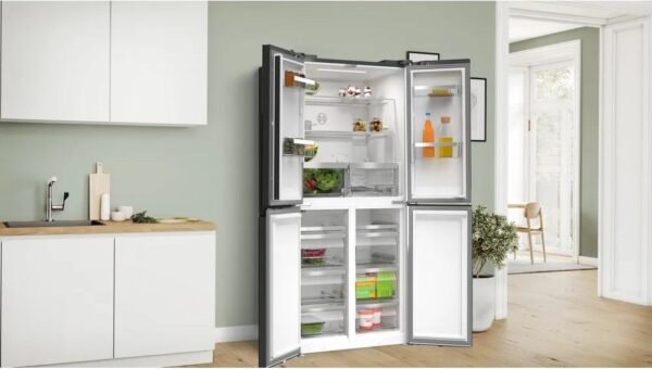 Bosch KMC85LBEA Ψυγείο Ντουλάπα 546lt Full No Frost Υ190xΠ86xΒ67cm Inox - Image 4