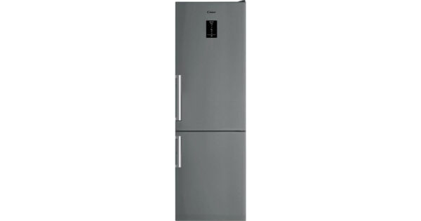 Candy CVBN 6184 XBF Ψυγειοκαταψύκτης 302lt Full No Frost Υ187xΠ60xΒ64cm Inox