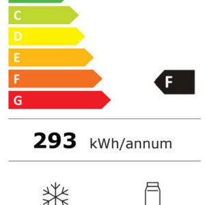 Candy CVBNM 6182WP Ψυγειοκαταψύκτης 318lt Full No Frost Υ186xΠ59.5xΒ65cm Λευκός - Image 2