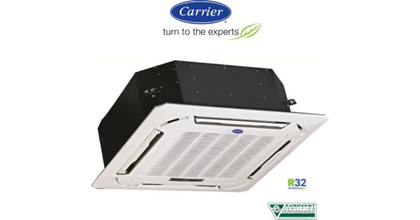 Carrier 42QTD036DSA/38QUS036DSE Επαγγελματικό Κλιματιστικό Inverter Κασέτα 36000 BTU με Ψυκτικό Υγρό R32