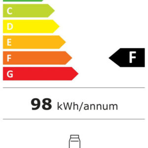 Crown DF80KFW Ψυγείο Συντήρηση 80lt Υ85xΠ44xΒ44cm Λευκό - Image 3