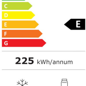 Davoline FTM 170 E W Δίπορτο Ψυγείο 334lt No Frost Υ179xΠ60xΒ67cm Λευκό - Image 3