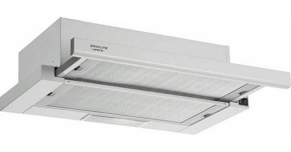 Davoline Spot Q Eco Gr-Ix 060 Συρόμενος Απορροφητήρας 60cm Inox