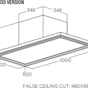 Elica Illusion H30 WH/A/100 Μηχανισμός Απορρόφησης 100cm Λευκός PRF0146251A - Image 2
