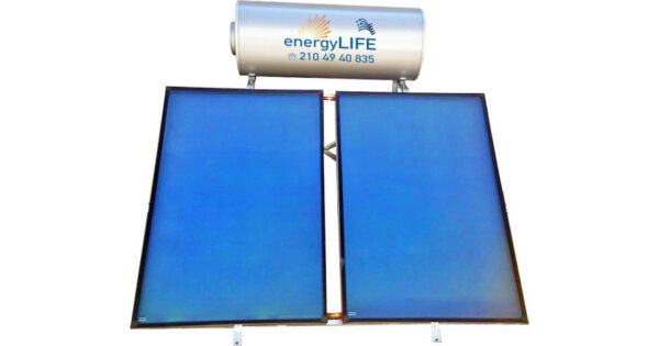 EnergyLIFE Ηλιακός Θερμοσίφωνας 160lt 3m² Double Glass