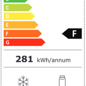 Eskimo ES RTF344NFIN Δίπορτο Ψυγείο 334lt No Frost Υ170xΠ60xΒ66.5cm Inox - Image 3