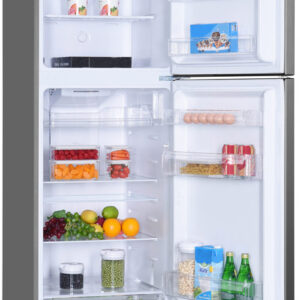 Eskimo ES RTF344NFIN Δίπορτο Ψυγείο 334lt No Frost Υ170xΠ60xΒ66.5cm Inox - Image 2