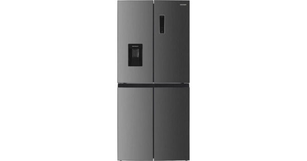 Eskimo ESRCD421EIN Ψυγείο Ντουλάπα 419lt Full No Frost Υ180xΠ79xΒ70cm Inox