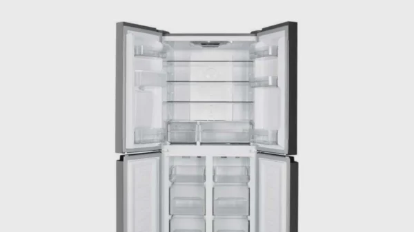 Eskimo ESRCD421EIN Ψυγείο Ντουλάπα 419lt Full No Frost Υ180xΠ79xΒ70cm Inox - Image 6