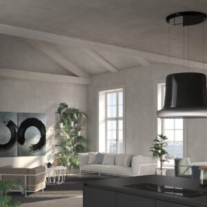 Faber Collection Glow Plus Απορροφητήρας Νησίδα-Οροφής 69.3cm Μαύρος - Image 4
