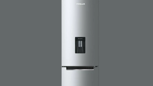 Finlux FBN-300DIX/DARK Ψυγειοκαταψύκτης 291lt Full No Frost Υ185xΠ60xΒ60cm Μαύρος: Βρυσάκι στη πόρτα