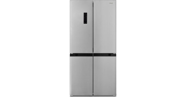 Finlux FXCA FD620TIMDF Ψυγείο Ντουλάπα 488lt No Frost Υ179xΠ84xΒ69cm Inox