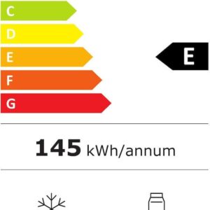 Finlux FXRA13070E Μονόπορτο Ψυγείο 122lt Υ83.8xΠ54xΒ59.5cm Λευκό - Image 2
