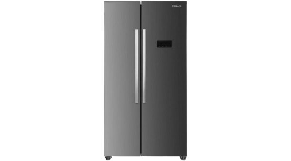 Finlux SBS451EIX Ψυγείο Ντουλάπα 442lt No Frost Υ170xΠ90xΒ59cm Inox