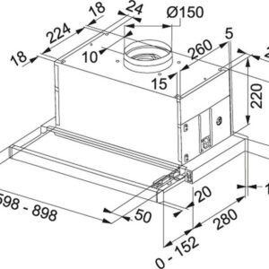 Franke Dynamic Συρόμενος Απορροφητήρας 90cm Inox - Image 2