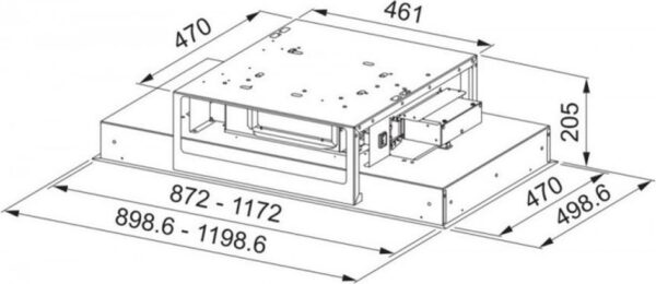 Franke Maris FCMA 90 XS Μηχανισμός Απορρόφησης 90cm - Image 3