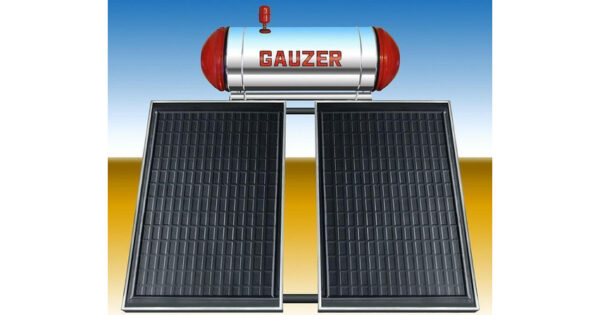 Gauzer Glass Ηλιακός Θερμοσίφωνας 120lt Διπλής Ενέργειας