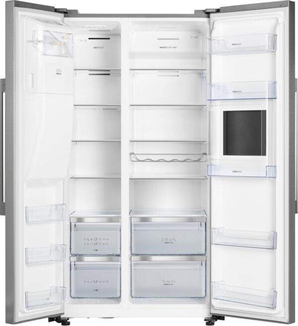 Gorenje NRS9182VXB1 Ψυγείο Ντουλάπα 560lt Full No Frost Υ179.3cmxΠ90.8cmxΒ67.9cm Inox - Image 2