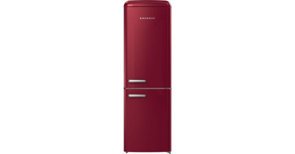 Gorenje ONRK619DR Retro Ψυγειοκαταψύκτης 300lt No Frost Υ194cmxΠ60cmxΒ66.1cm Κόκκινο