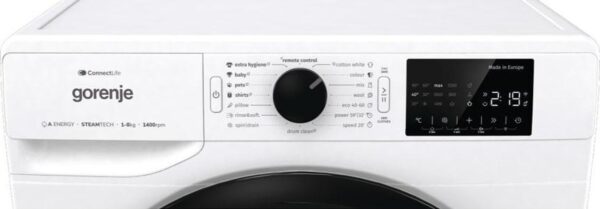 Gorenje WPNEI84A1SWIFI 1400 Πλυντήριο Ρούχων 8kg 1400 Στροφών - Image 3