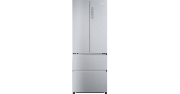 Haier HFR5719ENMG Ψυγείο Ντουλάπα 446lt Υ190cmxΠ70cmxΒ67.5cm Inox