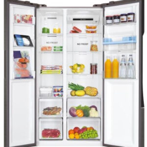 Haier HSR3918EWPG Ψυγείο Ντουλάπα 521lt No Frost Υ177.5xΠ90.8xΒ64.7cm Inox - Image 3