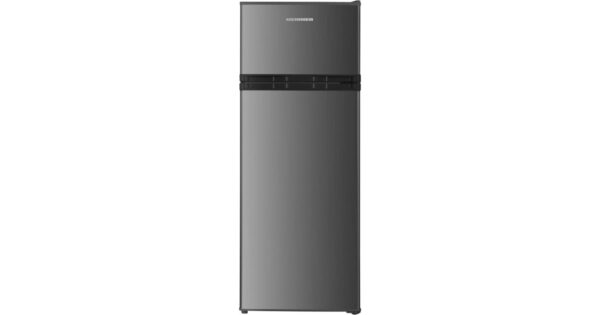 Heinner HF-H2206XE++ Δίπορτο Ψυγείο 206lt Υ143cmxΠ54.5cmxΒ55.5cm Inox