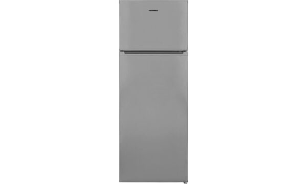 Heinner HF-V213SF+ Δίπορτο Ψυγείο 213lt Υ144xΠ54xΒ57cm Inox