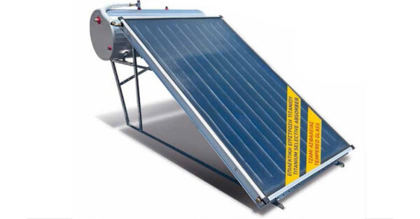 Helioakmi Compact Classic Ηλιακός Θερμοσίφωνας 300lt 4.20m² Glass Χαμηλού Ύψους Τριπλής Ενέργειας